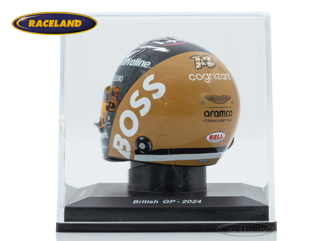 Helm Aston Martin Aramco F1 GP England 2024