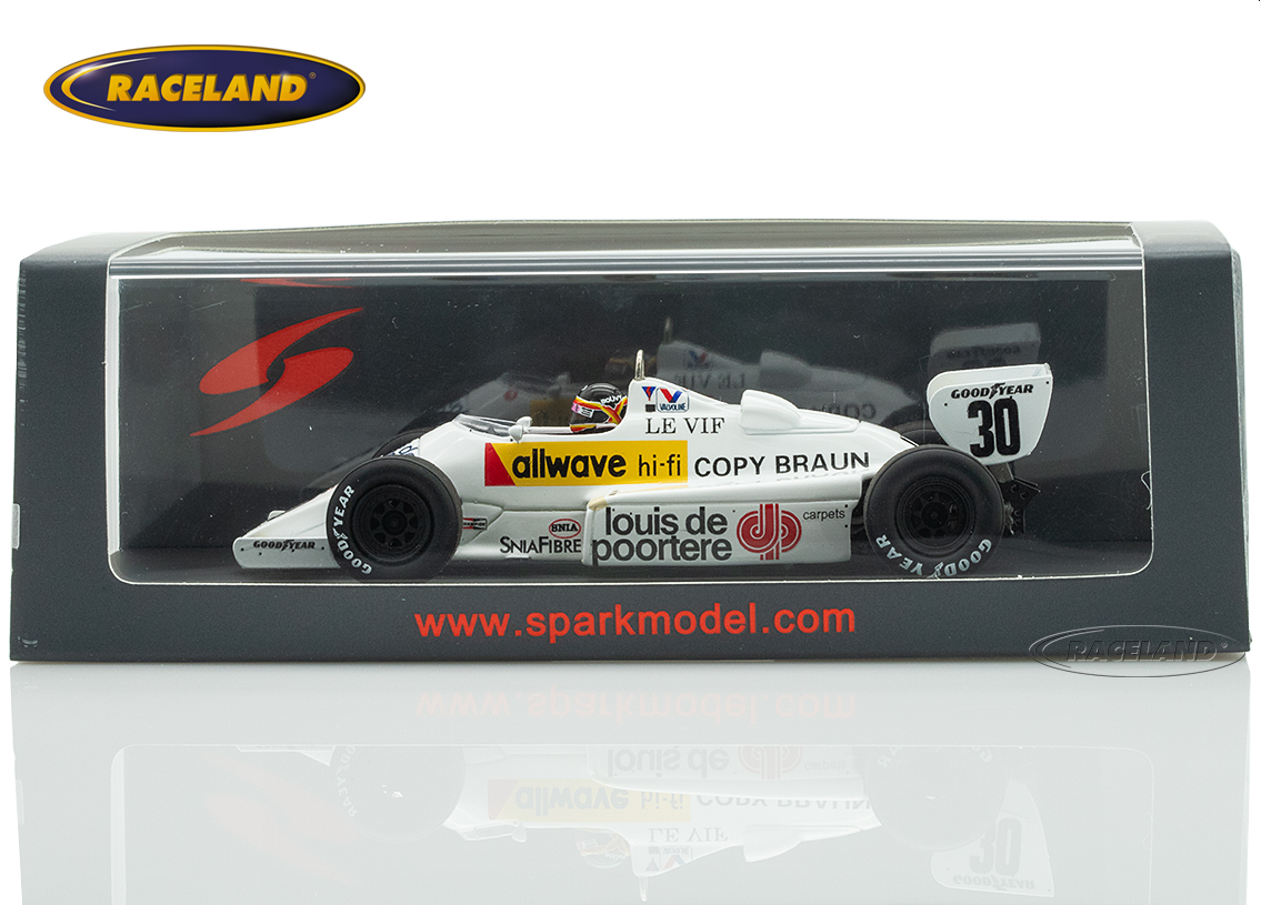 Arrows A6 Cosworth V8 F1 Arrows Racing Team 14° GP Holland Zandvoort 1983