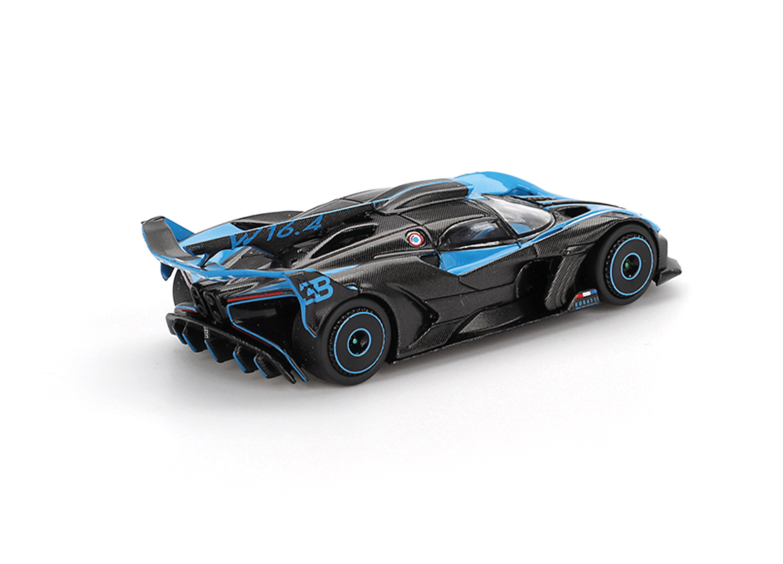 Bugatti Bolide Präsentation 2024 - schwarz blau