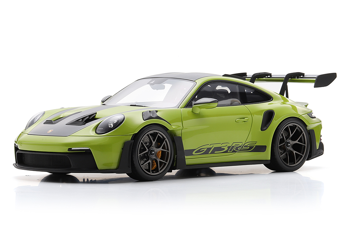 Porsche 911 GT3 RS (992) 2023 - lindgrün mit Weissach Package
