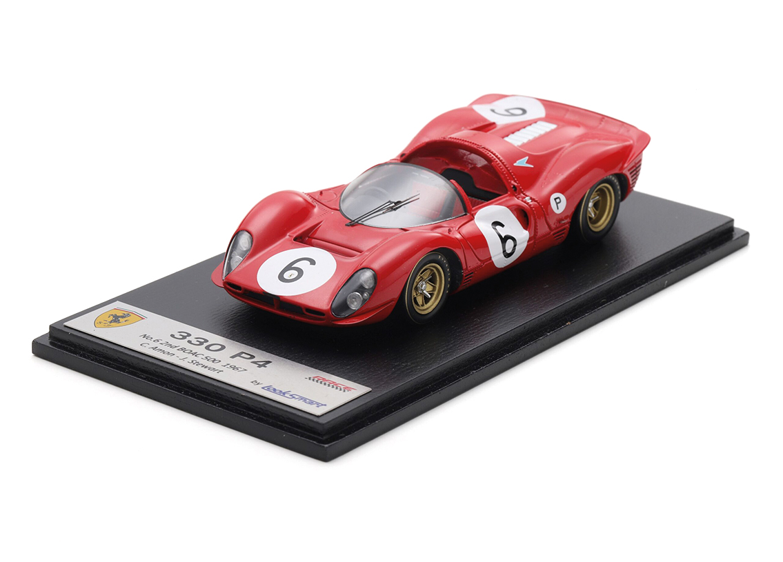 Ferrari 330 P4 Spyder S.p.A. SEFAC 2° BOAC 500 6H Brands Hatch 1967