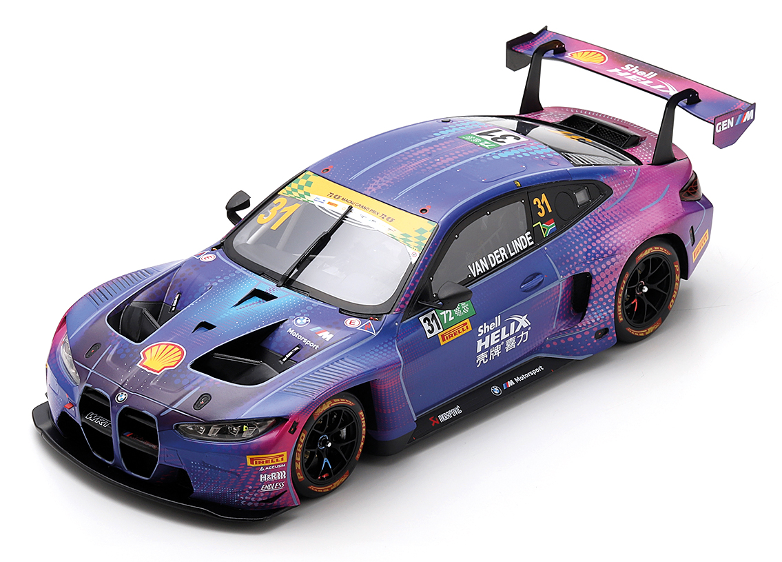 BMW M4 GT3 Evo Team WRT SHELL 6° FIA GT World Challenge Macau 2025