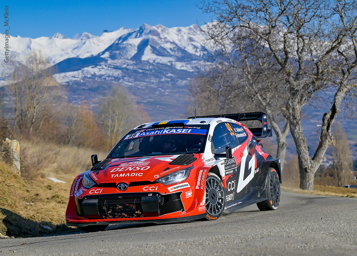 Toyota GR Yaris Rally1 Gazoo Racing WRT Sieger Rallye Monte Carlo 2026