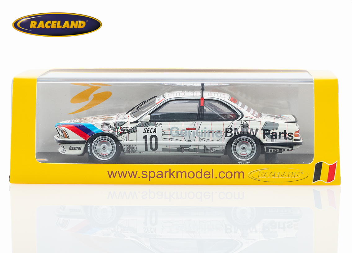 BMW 635 CSi BMW Belgium BMW Parts 3° 24H Spa 1986