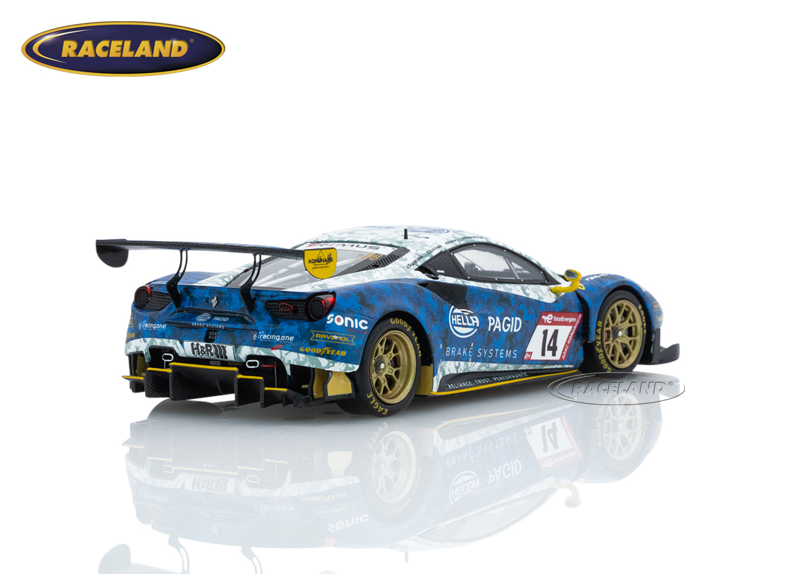 Ferrari 488 GT3 Evo Racing One Hella Pagid 24H Nürburgring 2022