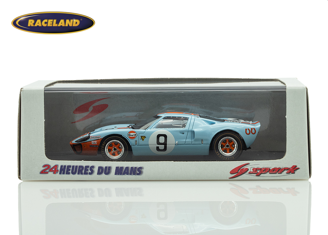 Ford GT 40 Gulf John Wyer Sieger Le Mans 1968