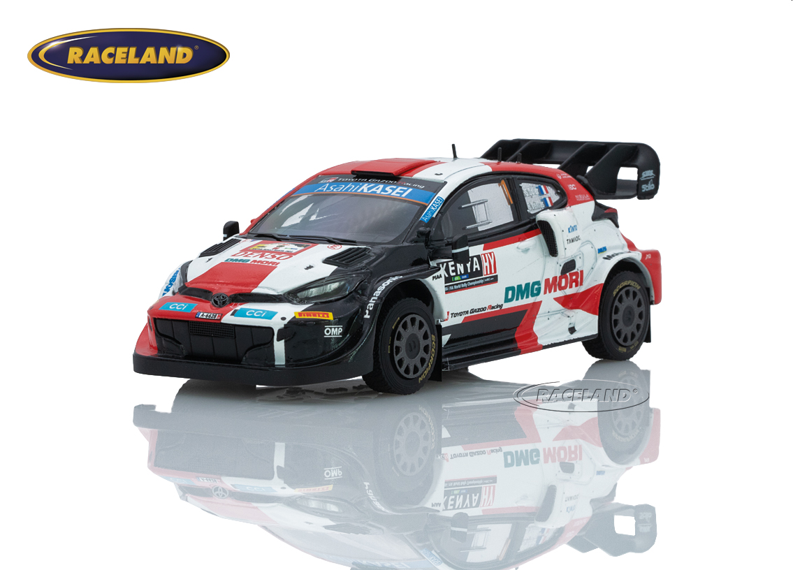 Toyota GR Yaris Rally1 Gazoo Racing WRT 4° Safari Rallye Kenia 2022