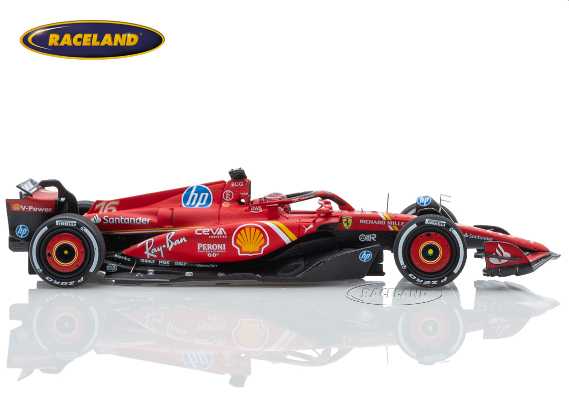 Ferrari SF-24 Scuderia Ferrari F1 3° GP Abu Dhabi 2024