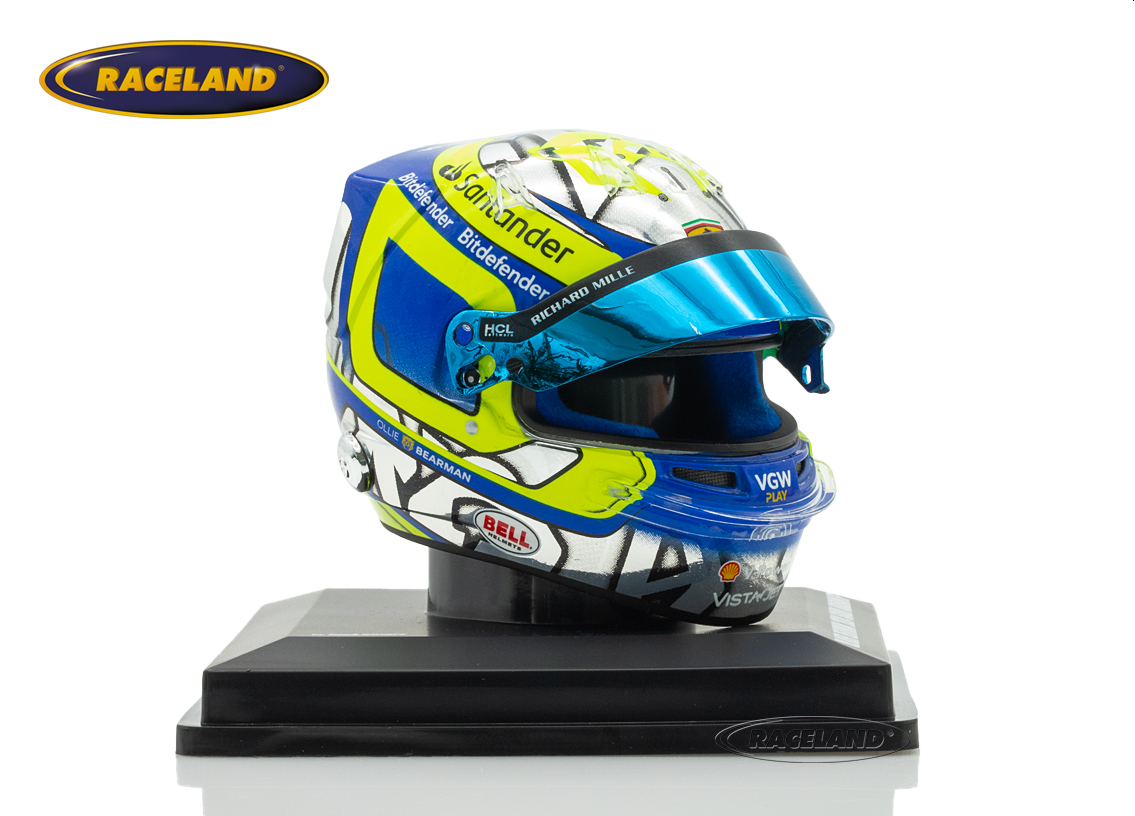 Helm Scuderia Ferrari F1 7° GP Saudi Arabien 2024