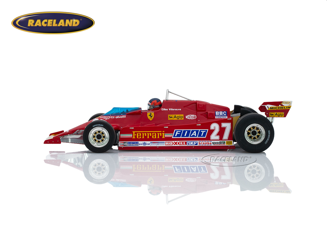 Ferrari 126CX Comprex Kompressor F1 Training GP USA West Long Beach 1981