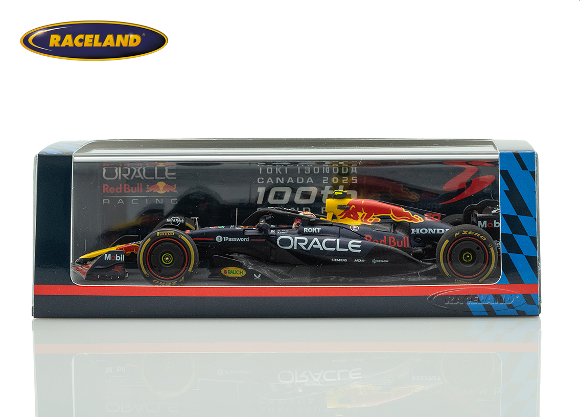 Red Bull RB21 Honda RBPT F1 12° GP Kanada 2025 Yuki's 100. Rennen