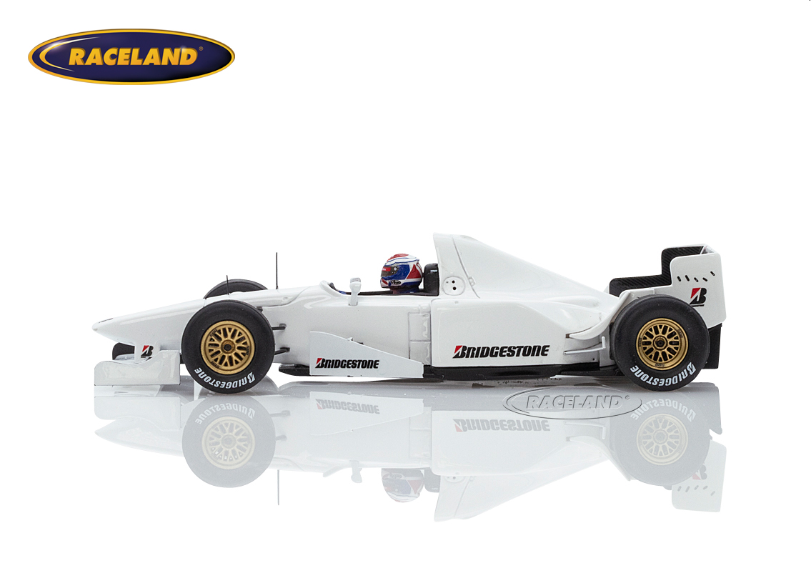 Ligier JS41 F1 Bridgestone Reifentests Suzuka 1996