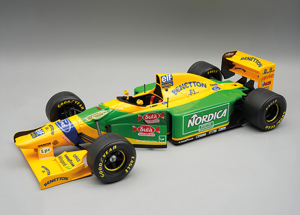 Benetton B193B Cosworth V8 F1 Test Barcelona 1993