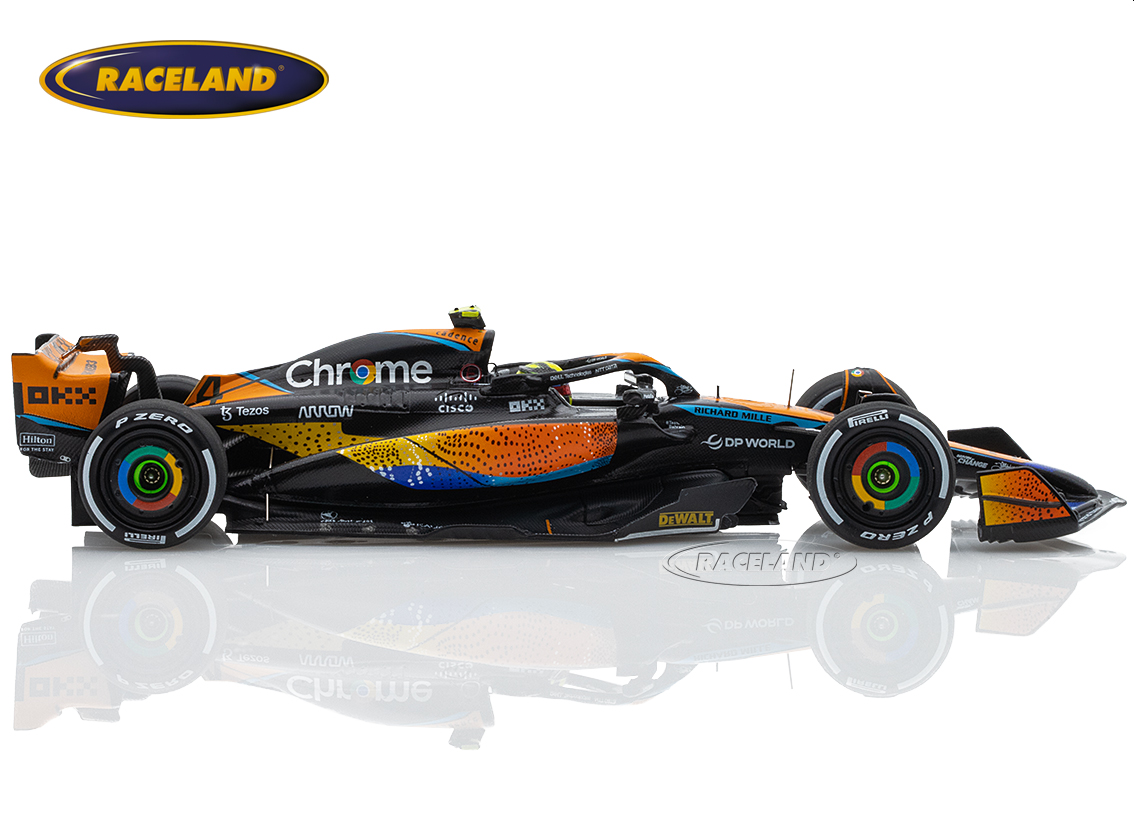 McLaren MCL60 Mercedes F1 5° GP Abu Dhabi Yas Marina 2023