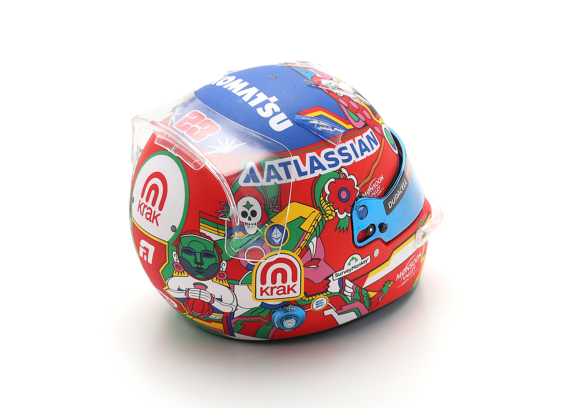 Helm Team Williams Atlassian Racing GP Mexiko 2025