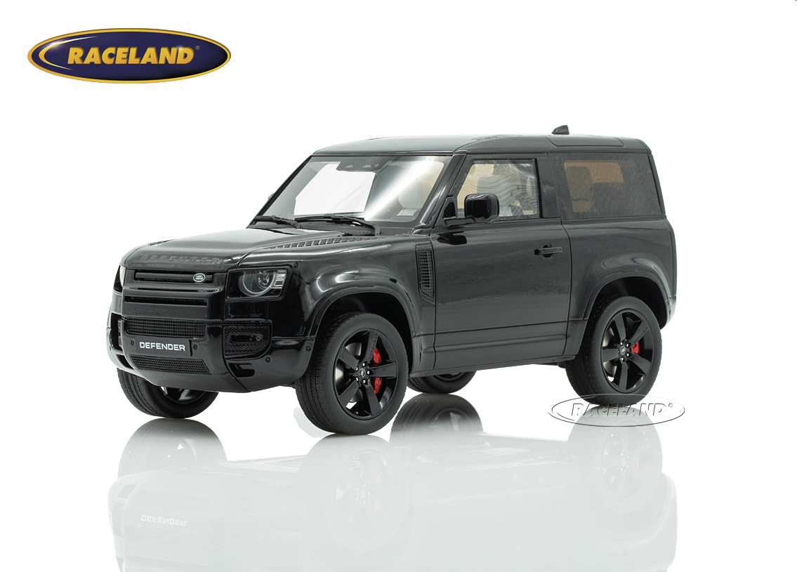 Land Rover Defender 90 P400 X-Dynamic HSE 2021 - schwarz