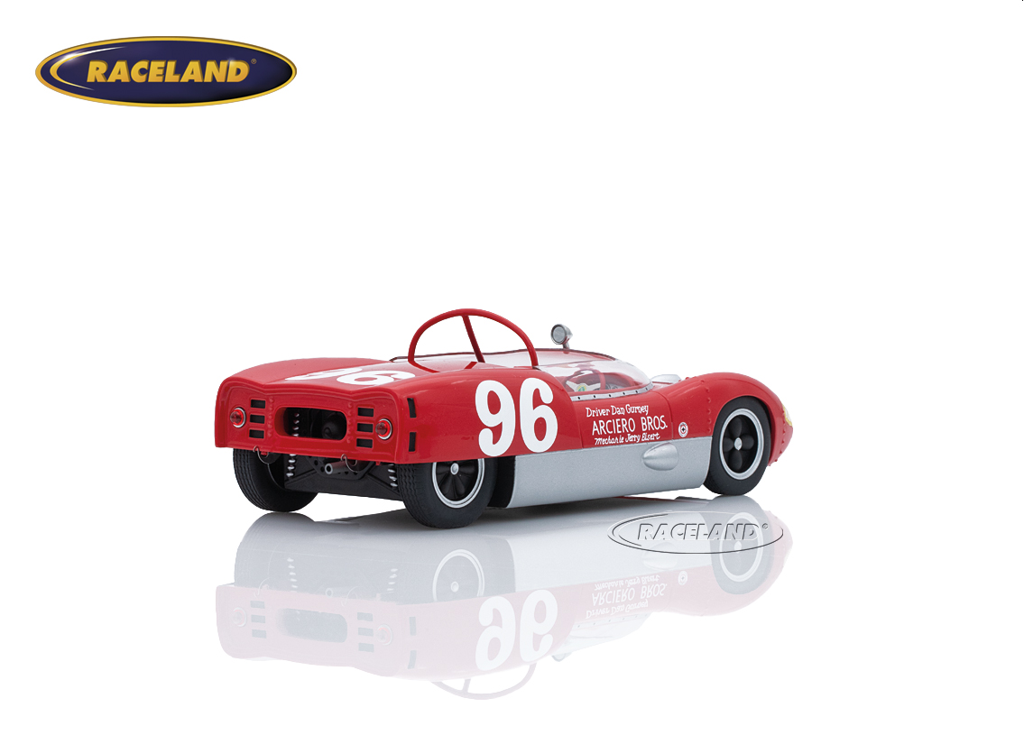 Lotus 19 Monte Carlo Frank Arciero Sieger 3H Daytona WM 1962