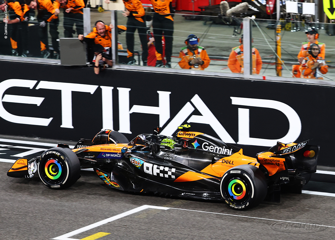 McLaren MCL39 Mercedes F1 3° GP Abu Dhabi Weltmeister 2025