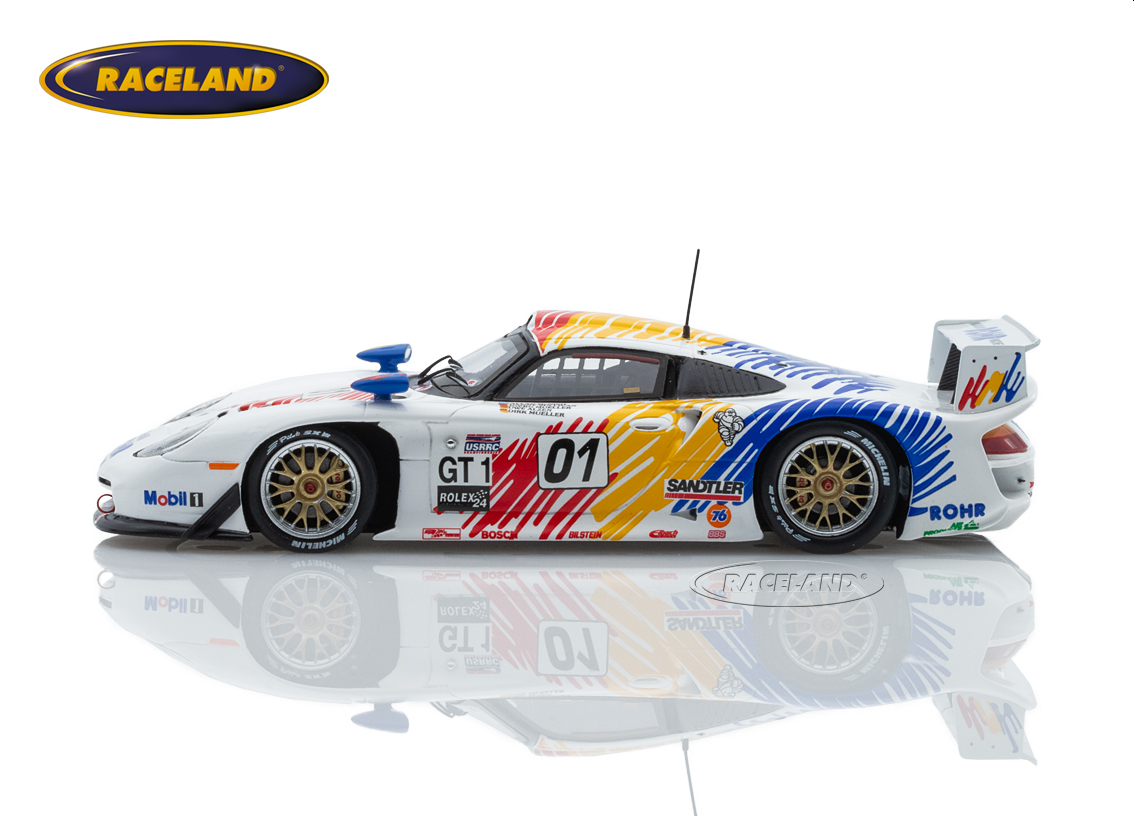 Porsche 911 GT1 Evo Rohr Motorsport 2° 24h Daytona 1998