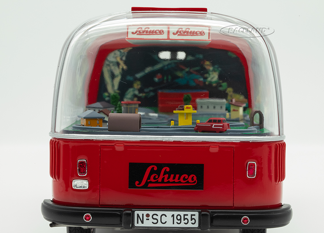 VW T1 Werbetransporter Schuco Varianto 1958 - rot schwarz