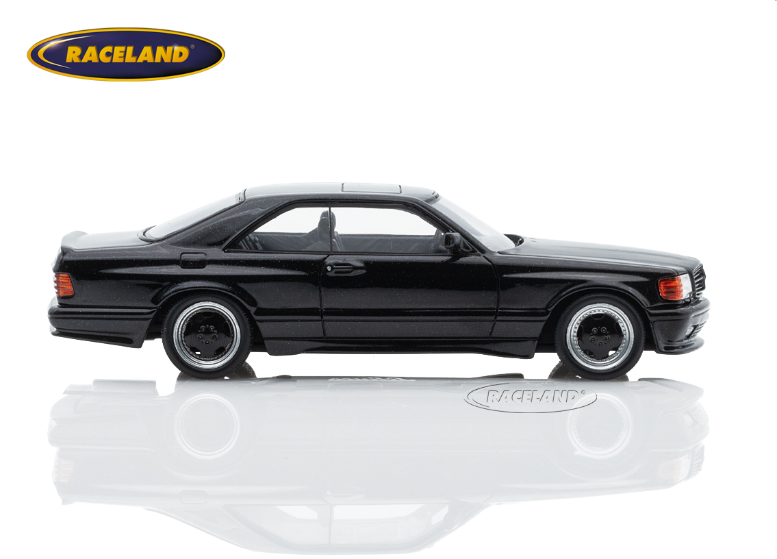 Mercedes-Benz 560 SEC AMG Breitversion 1989 - schwarz