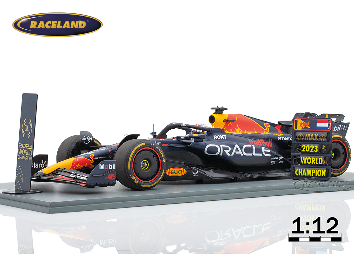 Red Bull RB19 Honda RBPT Oracle F1 GP Katar Weltmeister 2023
