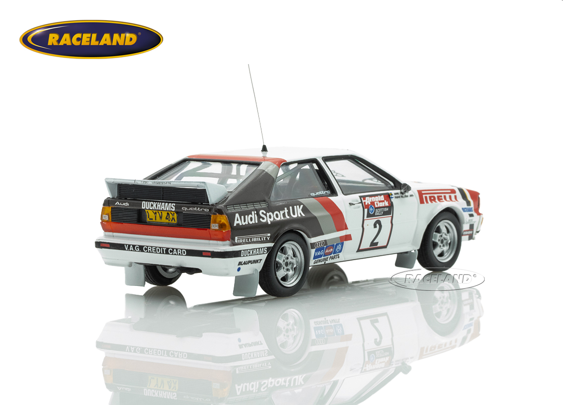 Audi Quattro Audi Sport UK Sieger Rallye Schottland 1982