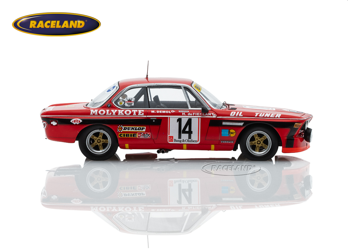 BMW 3.0 CSi Luigi Racing 10° 24H Spa 1974