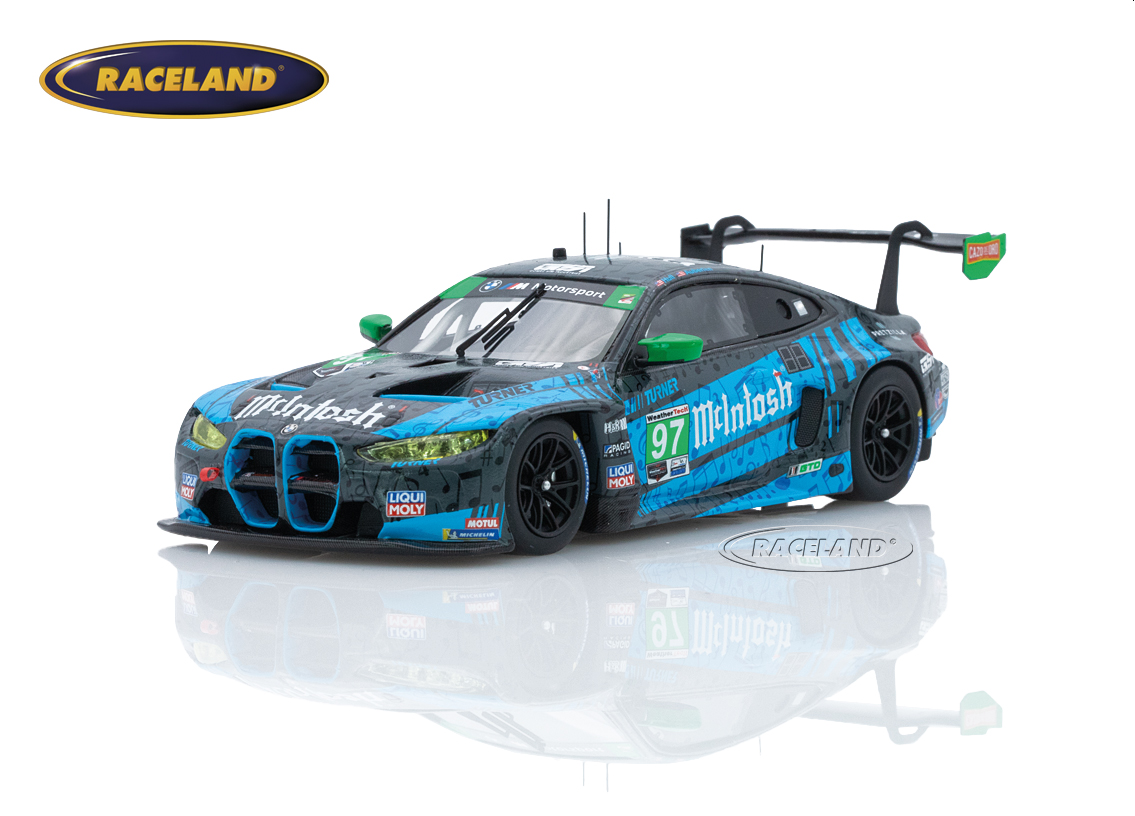 BMW M4 GT3 Turner Motorsport McIntosh 17° Laguna Seca IMSA 2023 2° GTD