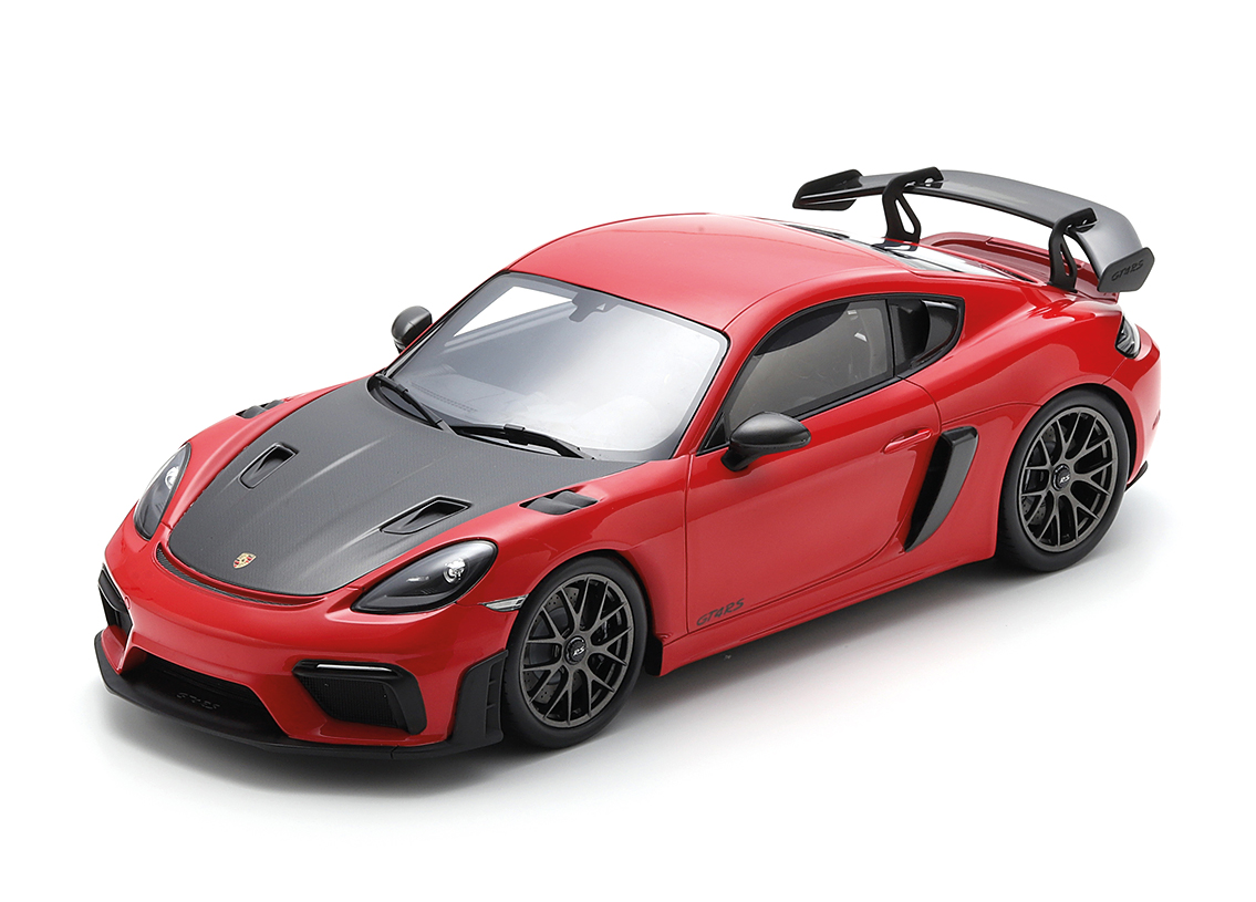 Porsche 718 Cayman GT4 RS 2024 - indischrot mit Weissach Package