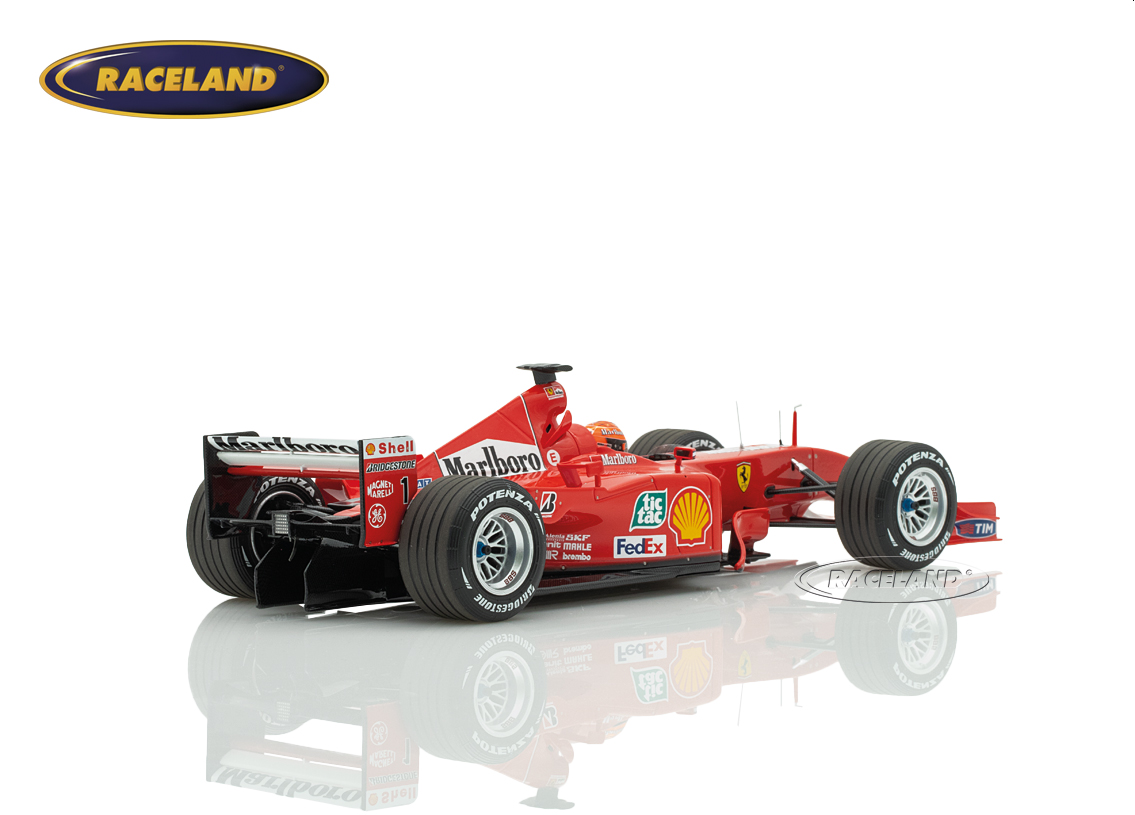 Ferrari F2001 V10 F1 Scuderia Ferrari Sieger GP Belgien Spa Weltmeister 2001