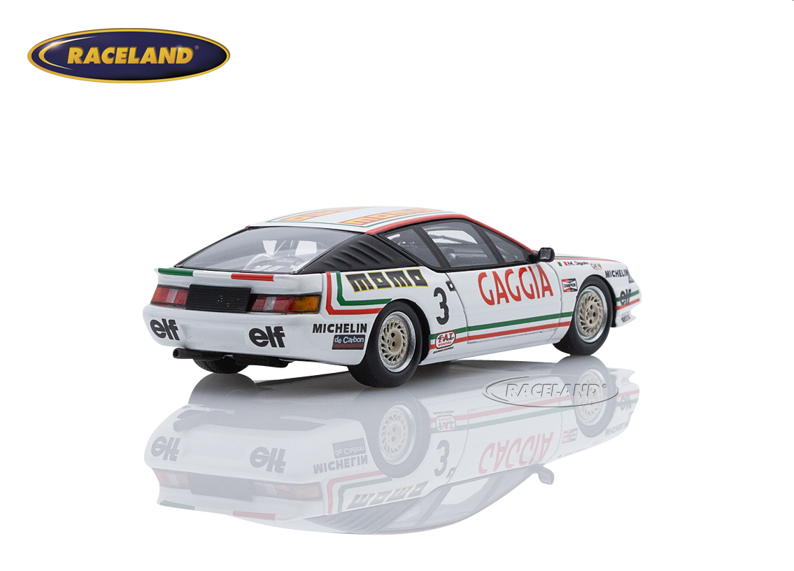 Renault Alpine V6 Turbo Momo Gaggia Europa Cup Champion 1986