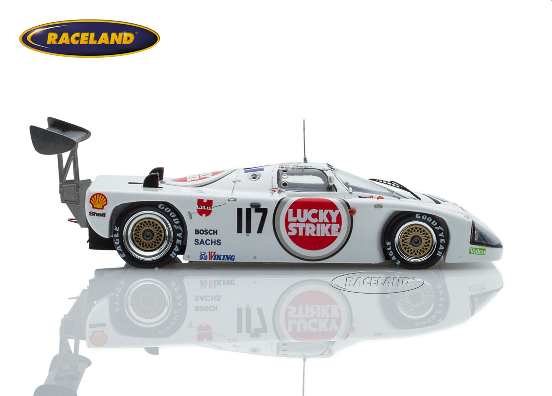 Argo JM19 B Lucky Strike Schanche Le Mans 1987
