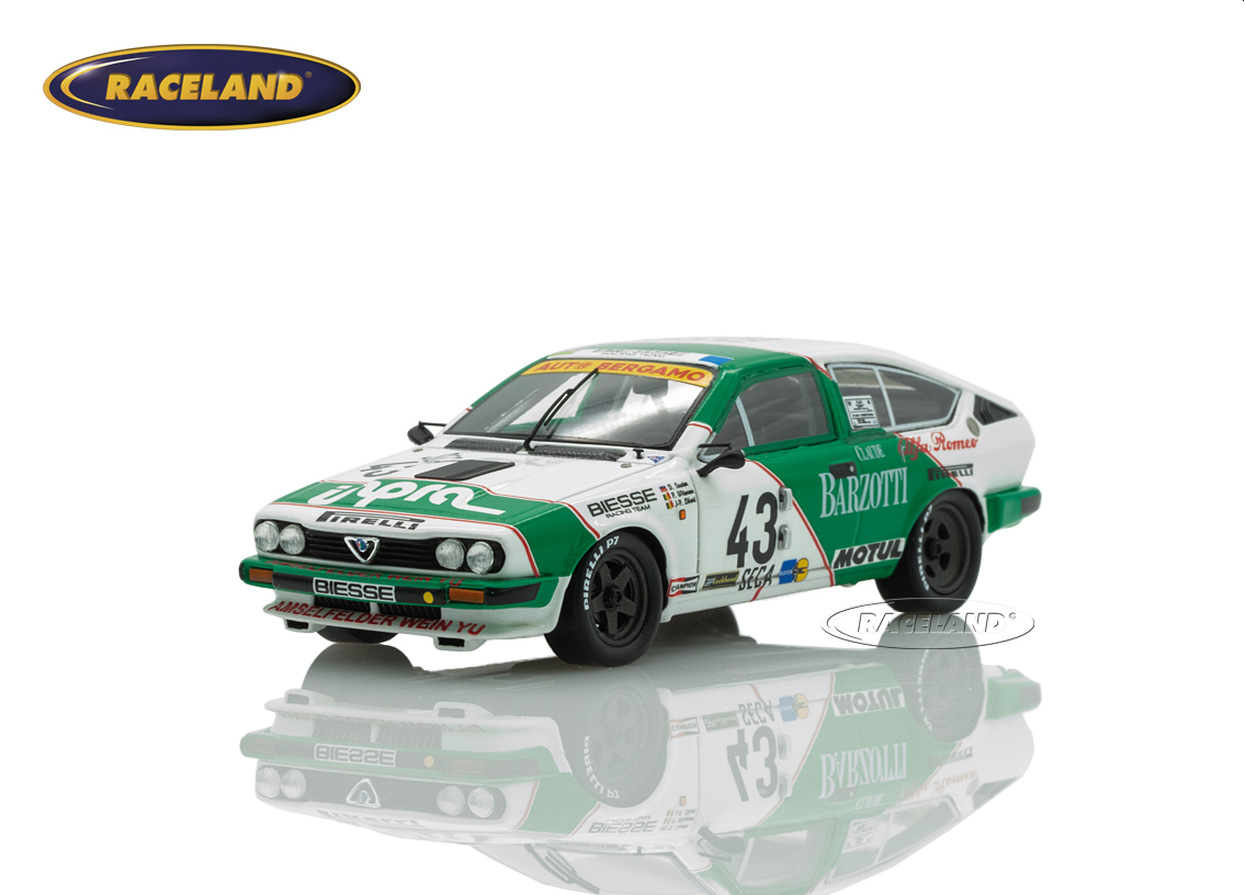Alfa Romeo GTV6 Biesse Racing Team 21° 24H Spa 1984