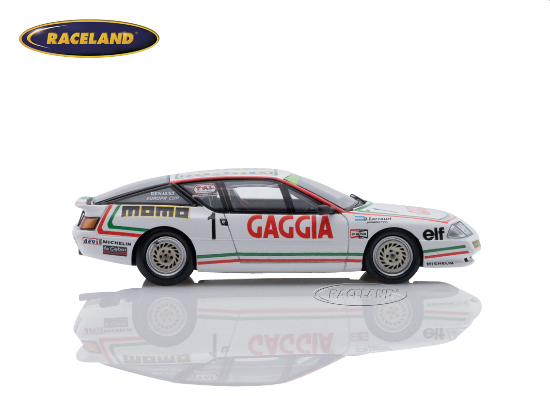 Renault Alpine V6 Turbo Gaggia Europa Cup Champion 1985