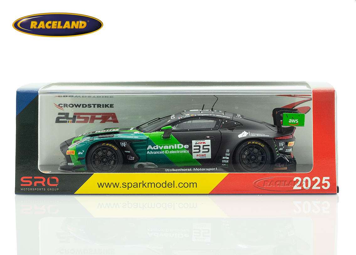 Aston Martin Vantage AMR GT3 EVO Walkenhorst 14° 24H Spa 2025