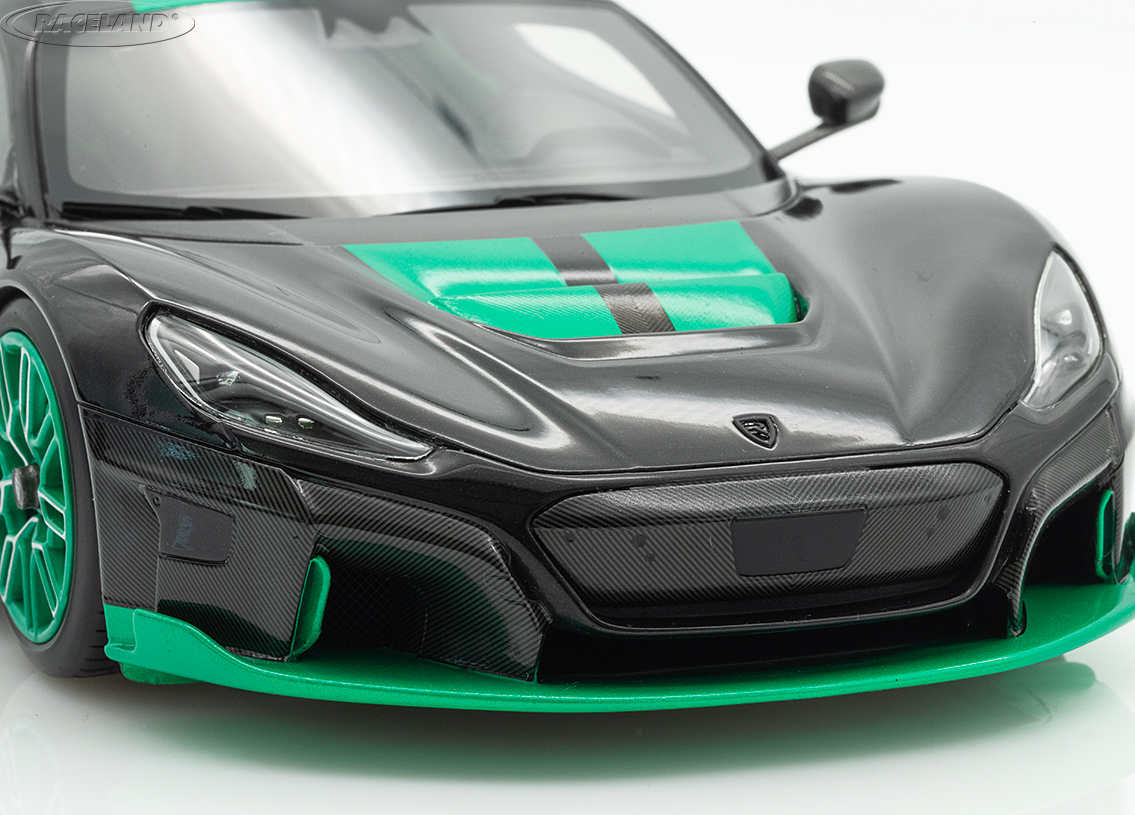 Rimac Nevera Time Attack 2023 - schwarz