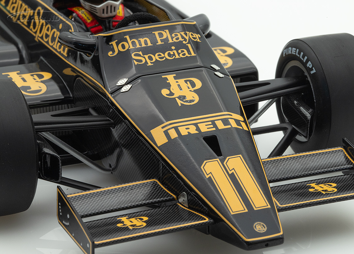 Lotus 93T Renault V6 Turbo F1 JPS John Player Special GP Monaco 1983