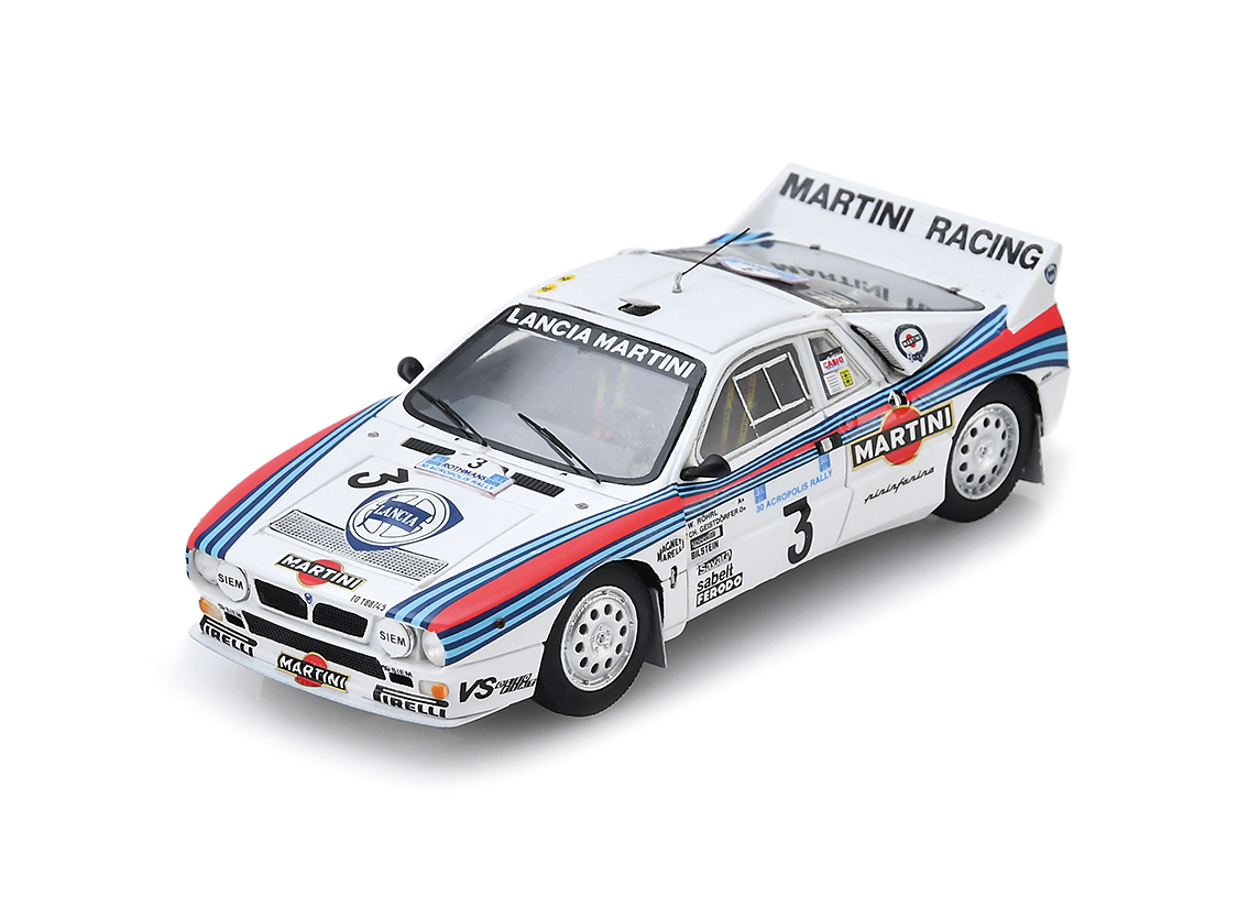 Lancia 037 Martini Racing Sieger Rallye Acropolis 1983