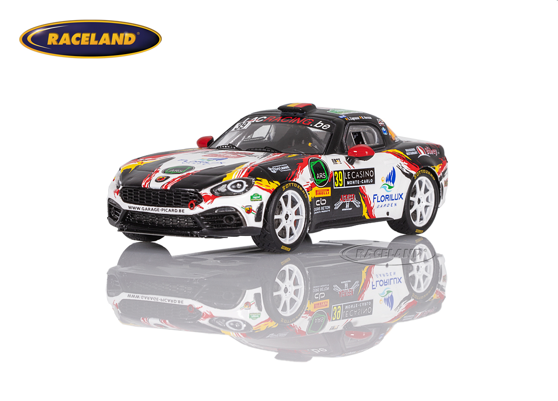 Abarth 124 Rally RGT LacRacing.Be 59° Rallye Monte Carlo 2020