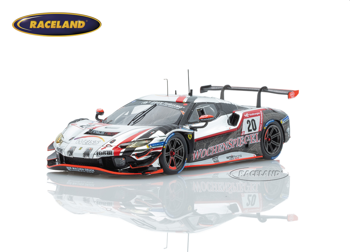 Ferrari 296 GT3 WTM by Rinaldi Racing 7° 24H Nürburgring 2023