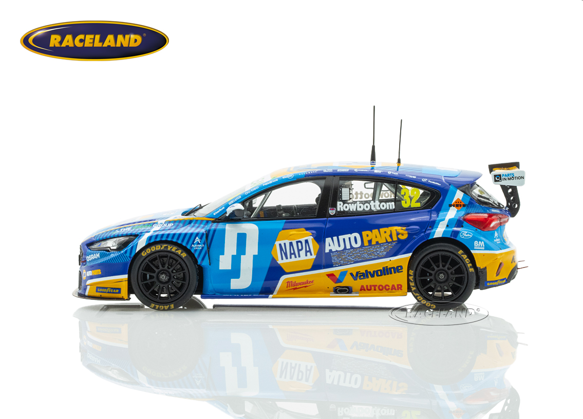 Ford Focus NAPA Racing UK BTCC Knockhill 2025