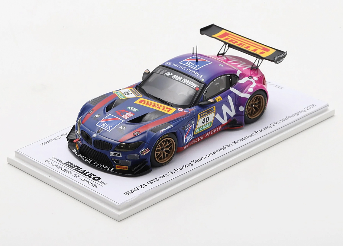 BMW Z4 GT3 „Zetti“ W.I.S. Racing Team by Koopman Racing 99° 24h Nürburgring 2026
