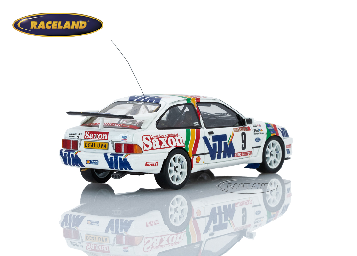 Ford Sierra RS Cosworth RAC MSA 4° Rallye Ypern 1990