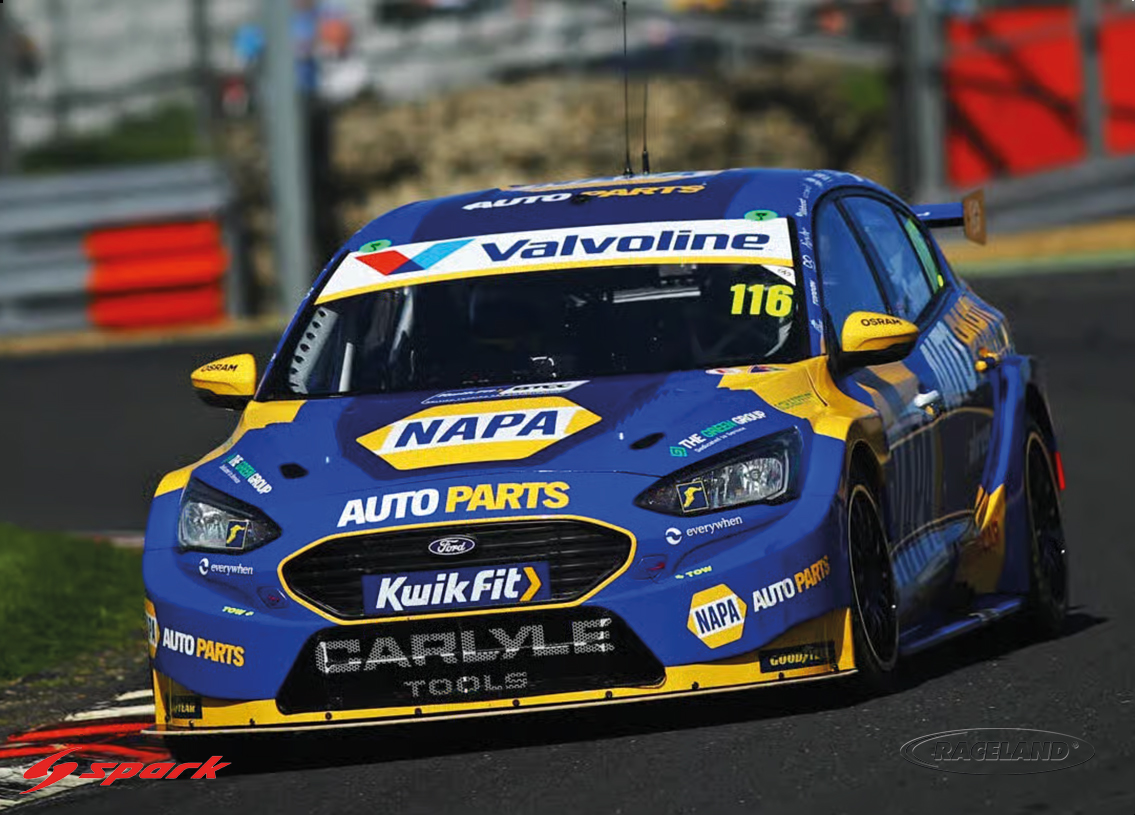 Ford Focus Titanum NAPA Racing UK BTCC 2026
