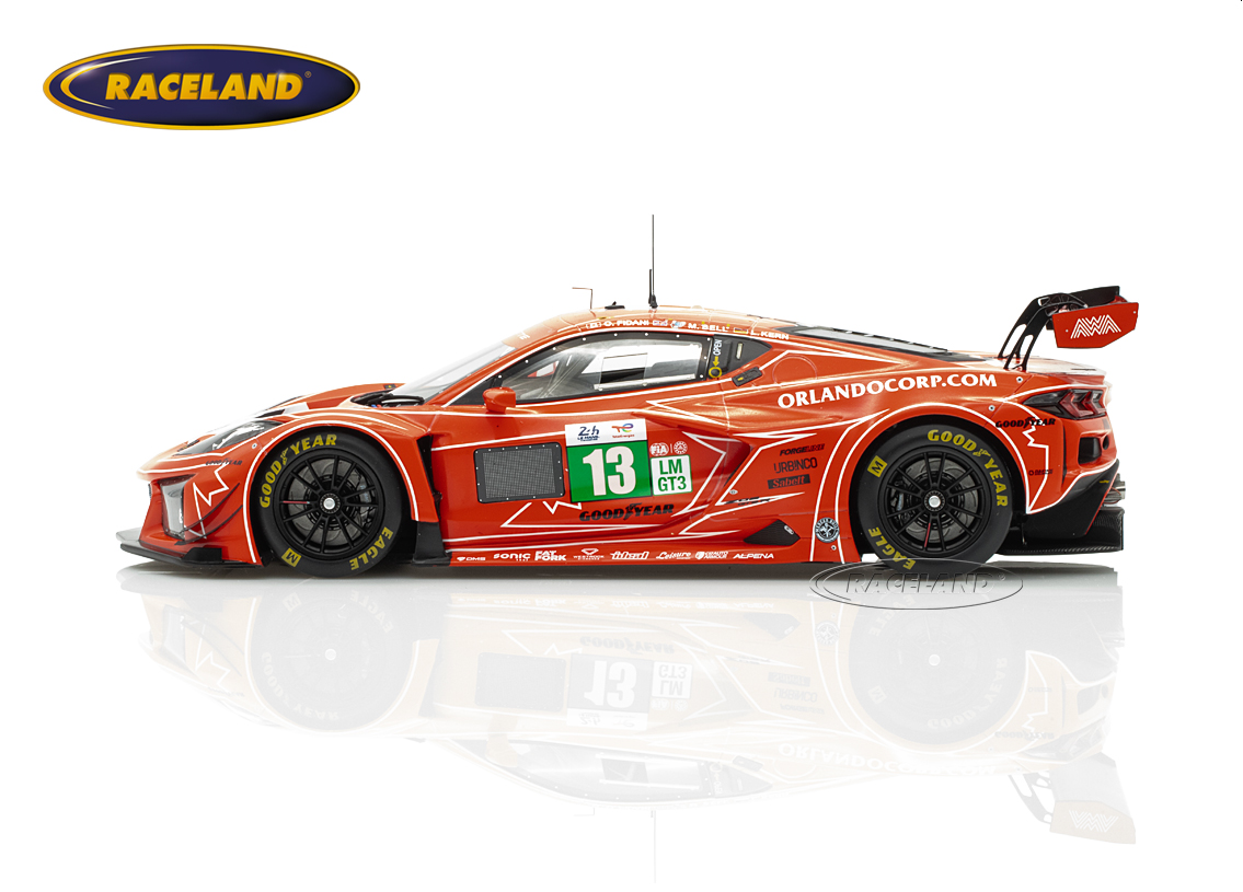 Corvette Z06 GT3.R AWA Racing 42° Le Mans 2025