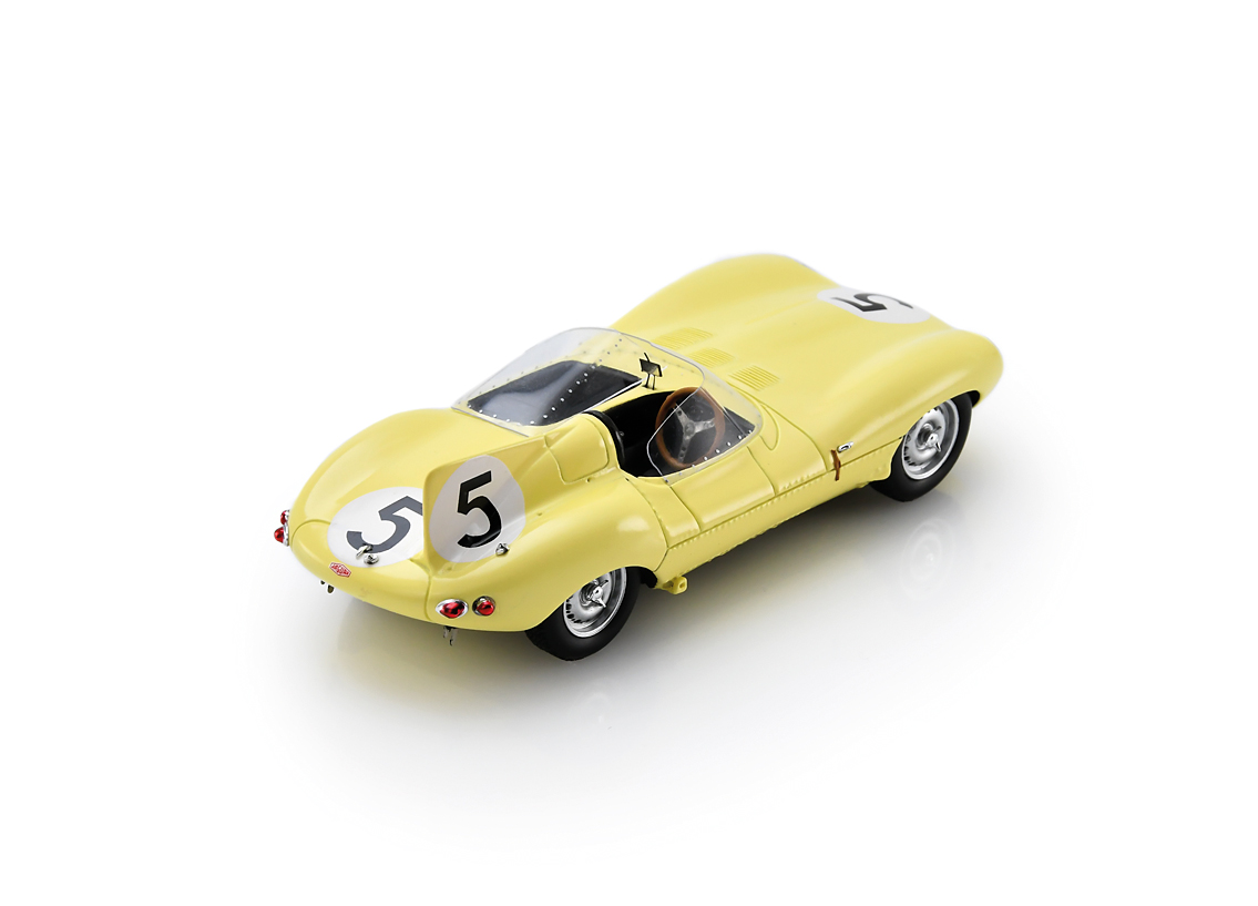 Jaguar D-Type Equipe Nationale Belge 4° Le Mans 1956