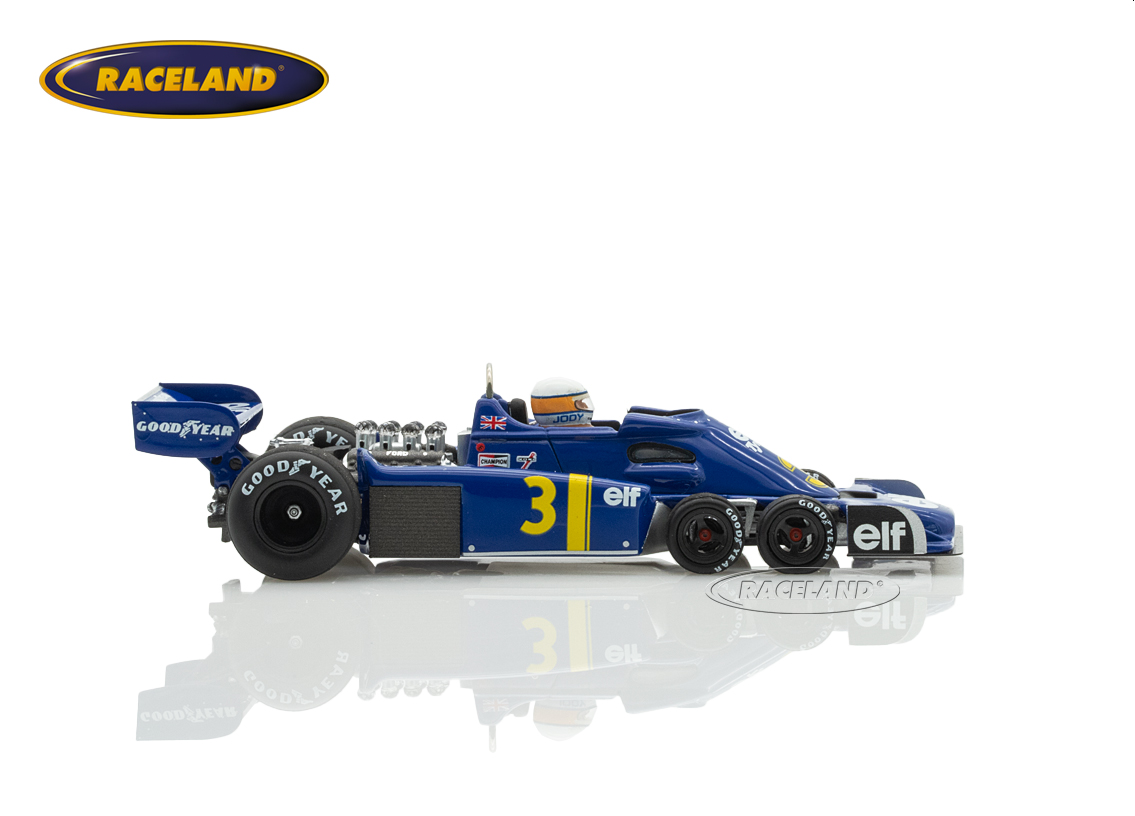 Tyrrell P34 Cosworth V8 elf Team Tyrrell F1 5° GP Holland Zandvoort 1976