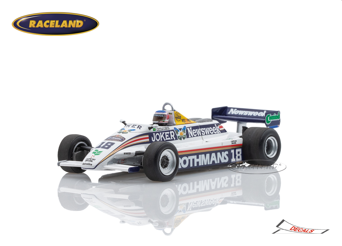 March 821 Cosworth V8 F1 Rothmans 9° GP USA Long Beach 1982