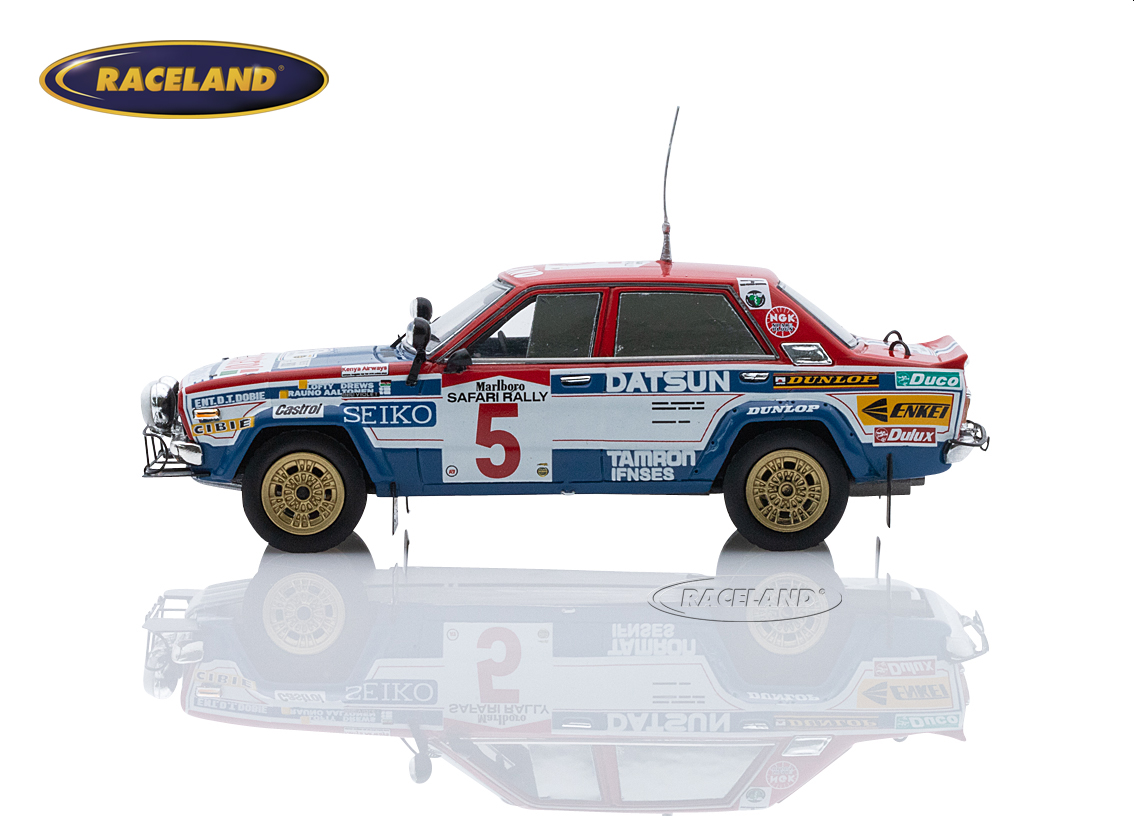 Datsun Violet GT D.T. Dobie Team Datsun 2° Safari Rallye 1981